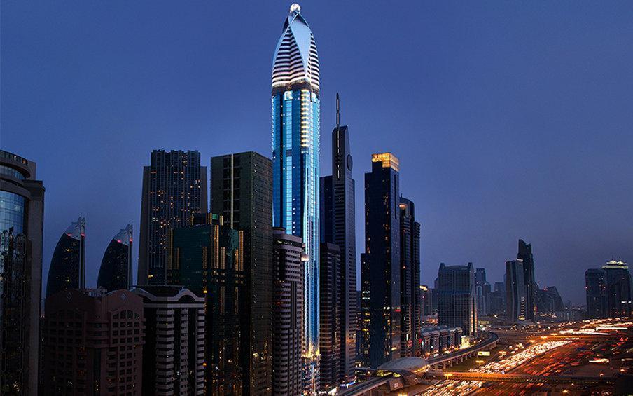 Rose Rayhaan By Rotana - Dubai Hotel Exterior foto