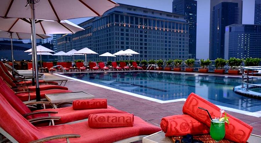 Rose Rayhaan By Rotana - Dubai Hotel Exterior foto